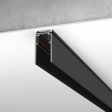 Фото товара Шинопровод накладной черный 3м Slim Magnetic 85127/00